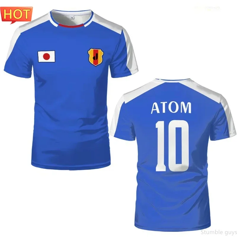 Japanese Captain Tsubasa Nankatsu Soccer Top Men Clothes Boys Tshirt Kids Cosplay Role Play Casual Tee
Japanese Captain Tsubasa Nankatsu Soccer Top Men Clothes Boys Tshirt Kids Cosplay Role Play Casual Tee