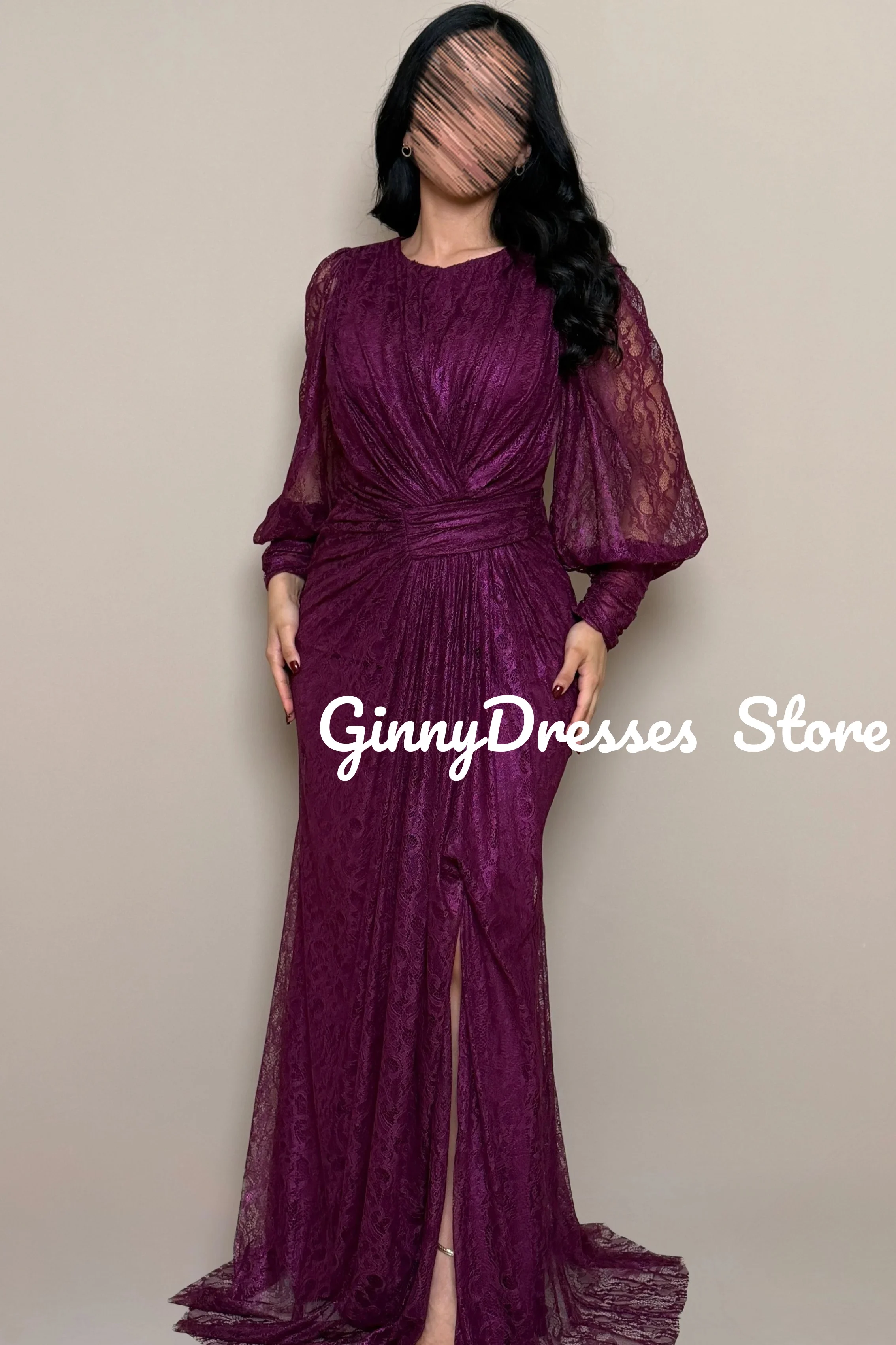 Элегантное вечернее платье А-силуэта на заказ с вырезом-лодочкой, длинными рукавами, шлейфом и застежкой-молнией для торжественных мероприятий
Элегантное вечернее платье А-силуэта на заказ с вырезом-лодочкой, длинными рукавами, шлейфом и застежкой-молнией для торжественных мероприятий