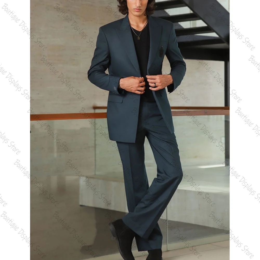 Handsome Navy Blue Single Breasted Straight Men Suit Two Pieces(Jacket+Pants) Lapel Outfits Chic Casual Party Prom Wedding Set
Handsome Navy Blue Single Breasted Straight Men Suit Two Pieces(Jacket+Pants) Lapel Outfits Chic Casual Party Prom Wedding Set