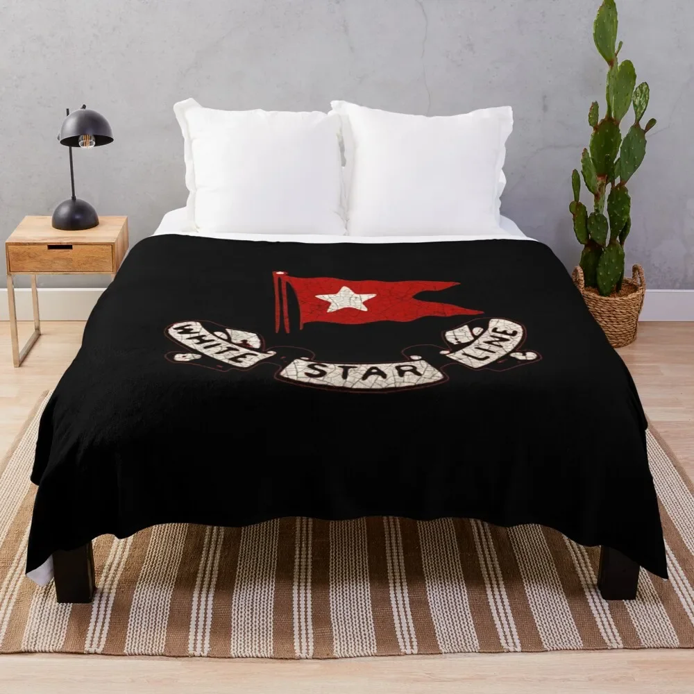 White Star Line T-ShirtWhite Star Line T-Shirt_by Midcenturydave_ Throw Blanket Personalized Gift Luxury Throw Blankets
White Star Line T-ShirtWhite Star Line T-Shirt_by Midcenturydave_ Throw Blanket Personalized Gift Luxury Throw Blankets