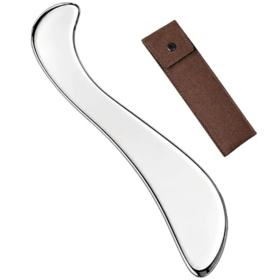 Muscle Scraper Tools, Stainless Steel Guasha Tool for Body, Scraping Tool Physical Therapy, Myofascial Release Tool, Massage To
Muscle Scraper Tools, Stainless Steel Guasha Tool for Body, Scraping Tool Physical Therapy, Myofascial Release Tool, Massage To