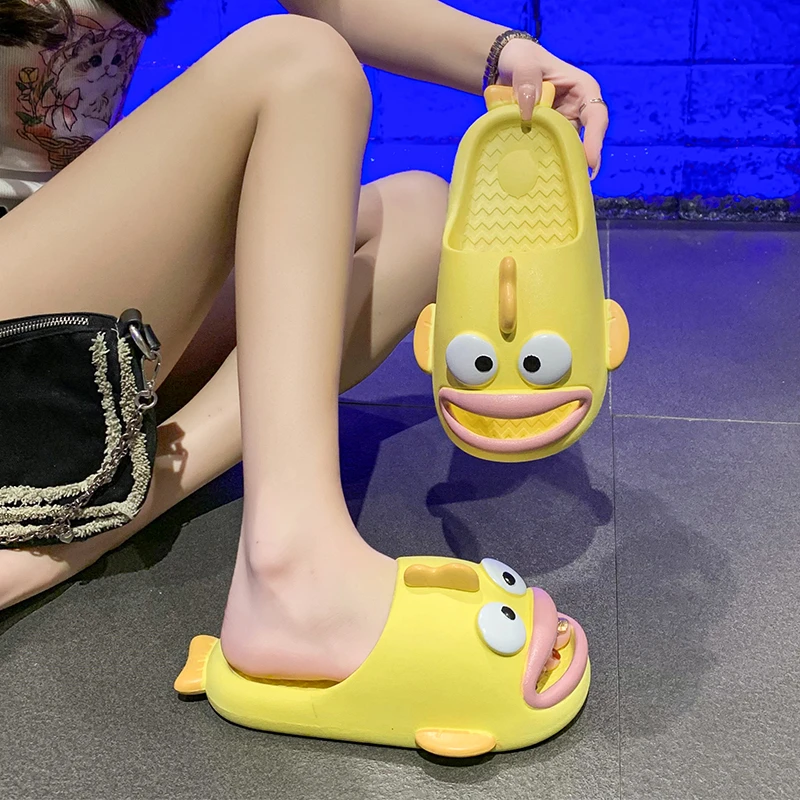 Kawaii Summer Women Slippers Soft Beach Shoes Lovely Flat Luxury Sandals Shoes for Women in 2024
Kawaii Summer Women Slippers Soft Beach Shoes Lovely Flat Luxury Sandals Shoes for Women in 2024