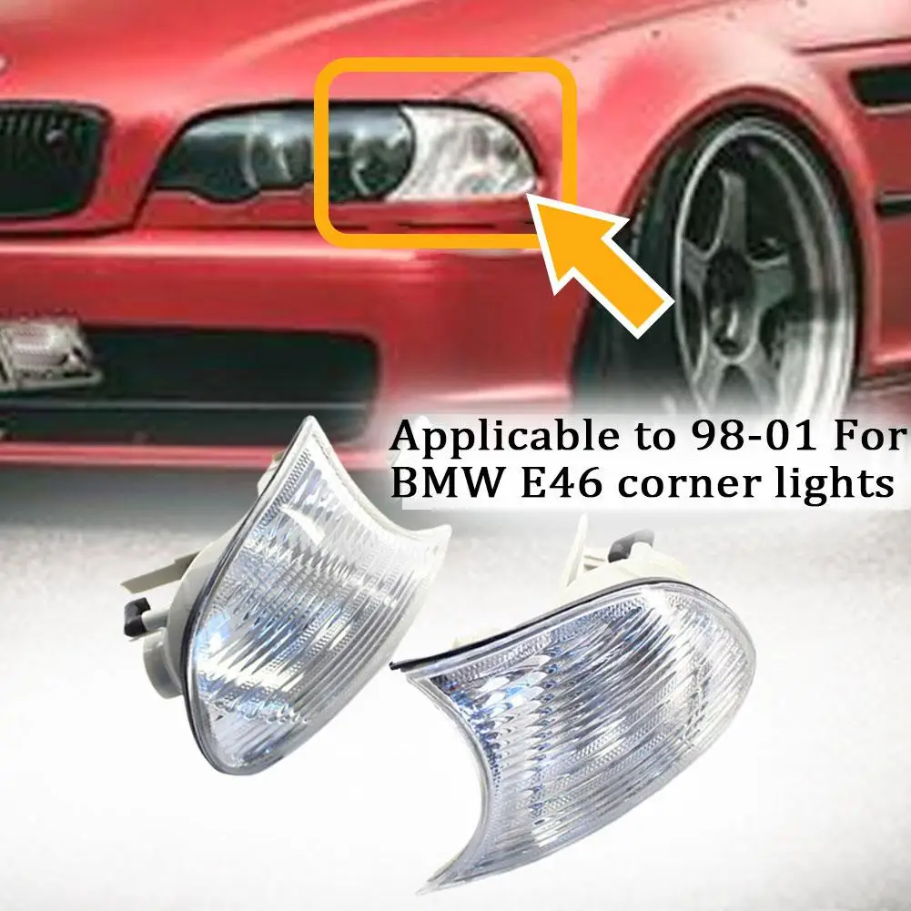 Для 98-01 BMW E46 указатель поворота, поворотник, угловой светильник 63126904307, парковка 63126904308 Y1V4
Для 98-01 BMW E46 указатель поворота, поворотник, угловой светильник 63126904307, парковка 63126904308 Y1V4