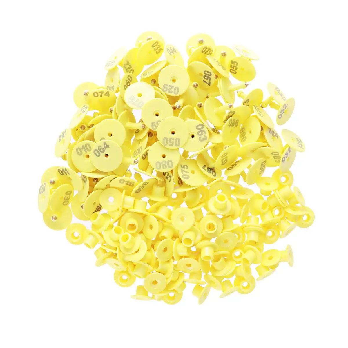 100 Pcs Animal Identification Tags Optional Snag-proof Ear Pig Goat One-piece Design Easy to Recognize
100 Pcs Animal Identification Tags Optional Snag-proof Ear Pig Goat One-piece Design Easy to Recognize