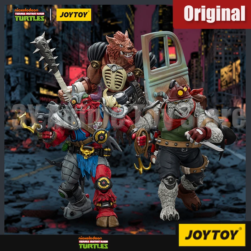 New Joytoy Teenage Mutant Ninja Turtles 1/18 Action Figure Tmnt Dirtbag Groundchuck Rahzar Model Doll Collection Desk Toys Gift
New Joytoy Teenage Mutant Ninja Turtles 1/18 Action Figure Tmnt Dirtbag Groundchuck Rahzar Model Doll Collection Desk Toys Gift
