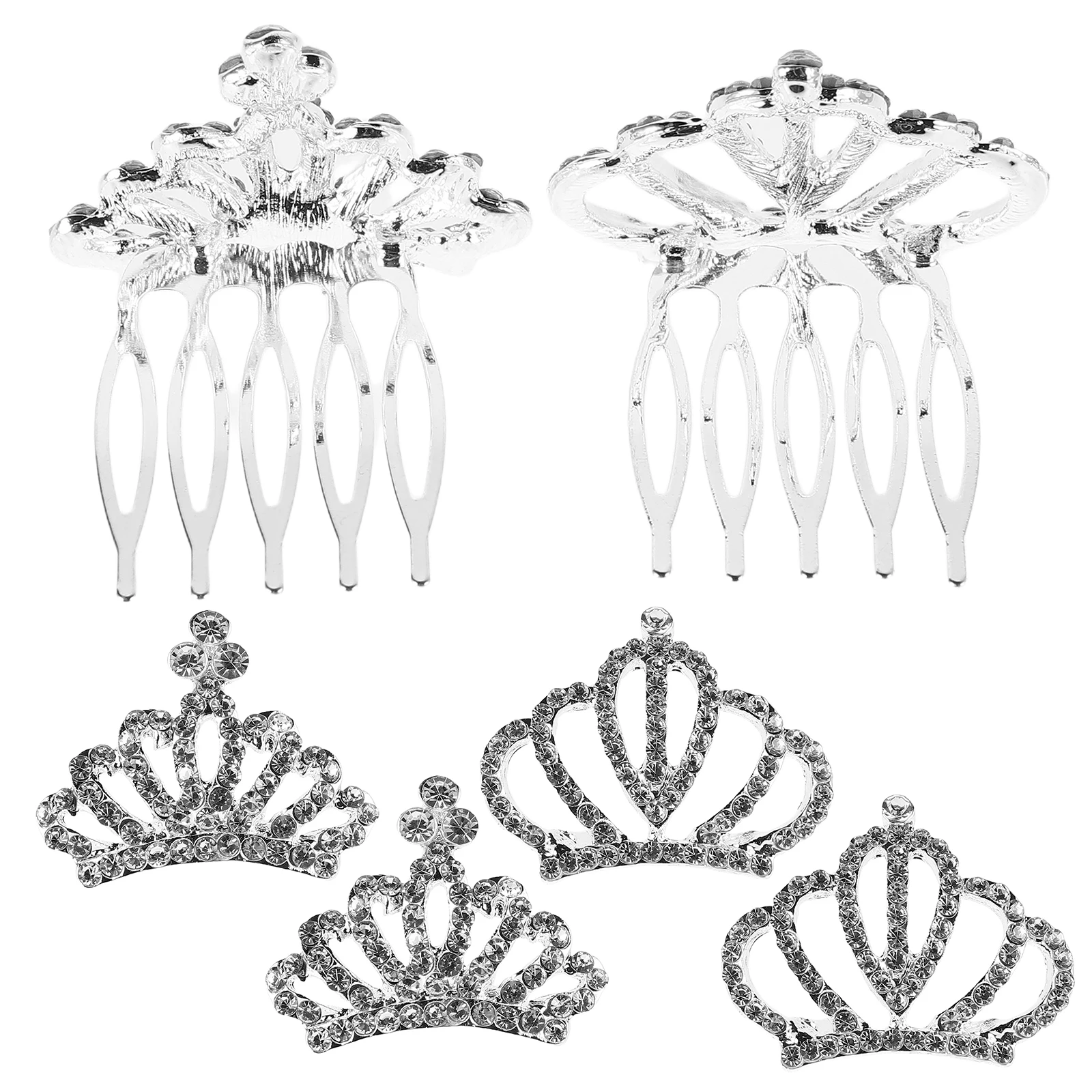 6pcs Children Headgear Crown Rhinestones Accessories Mini Birthday Tiara Comb Glitter Princess Hair Decorations Girls
6pcs Children Headgear Crown Rhinestones Accessories Mini Birthday Tiara Comb Glitter Princess Hair Decorations Girls