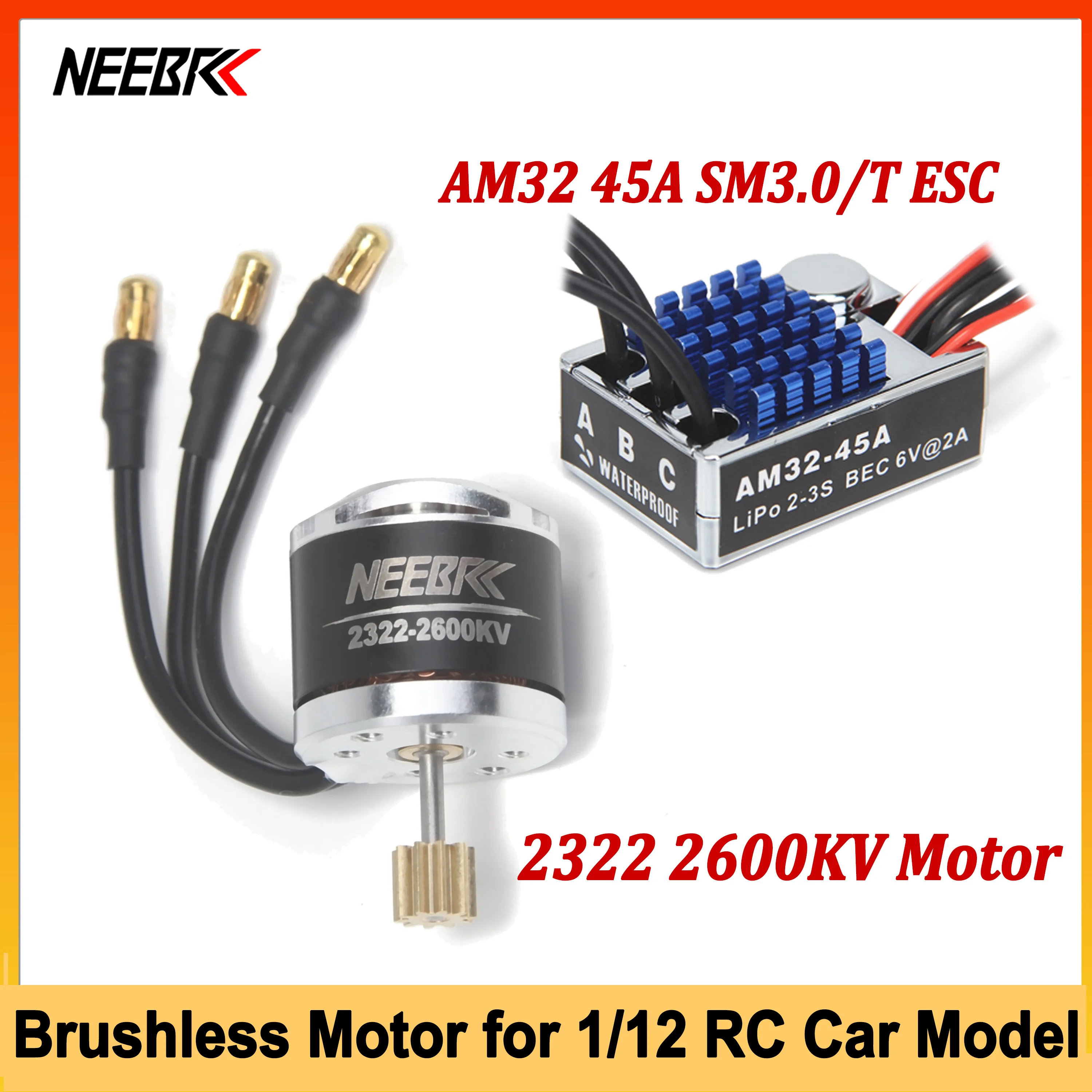 Бесщеточный двигатель NEEBRC 2322 2600KV с регулятором скорости AM32 SM3.0/T Plug ESC BEC для радиоуправляемых внедорожных моделей MN82 MN99S MN168 MN78 1/12, комплект запчастей
Бесщеточный двигатель NEEBRC 2322 2600KV с регулятором скорости AM32 SM3.0/T Plug ESC BEC для радиоуправляемых внедорожных моделей MN82 MN99S MN168 MN78 1/12, комплект запчастей