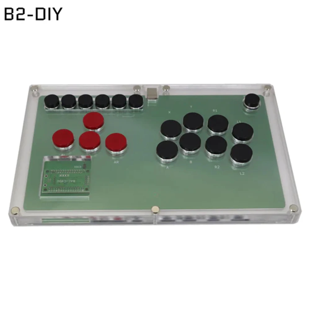 B2 BIY All Buttons Fightbox Arcade FIghting Game Stick Hitbox Style Joystick Controller For PC/PS4 OBSF-24 30
B2 BIY All Buttons Fightbox Arcade FIghting Game Stick Hitbox Style Joystick Controller For PC/PS4 OBSF-24 30