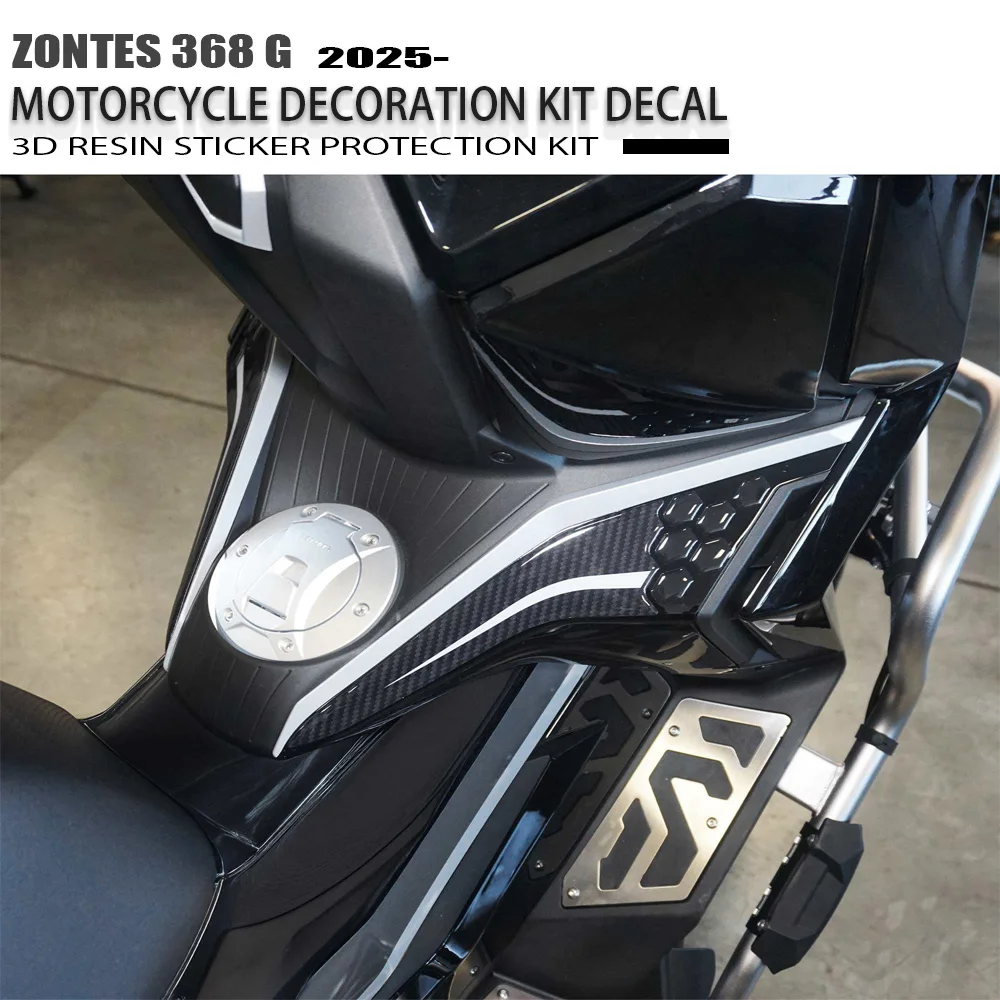 3D resin sticker side protection scooter platform compatible with For Zontes 368 G 2025
3D resin sticker side protection scooter platform compatible with For Zontes 368 G 2025