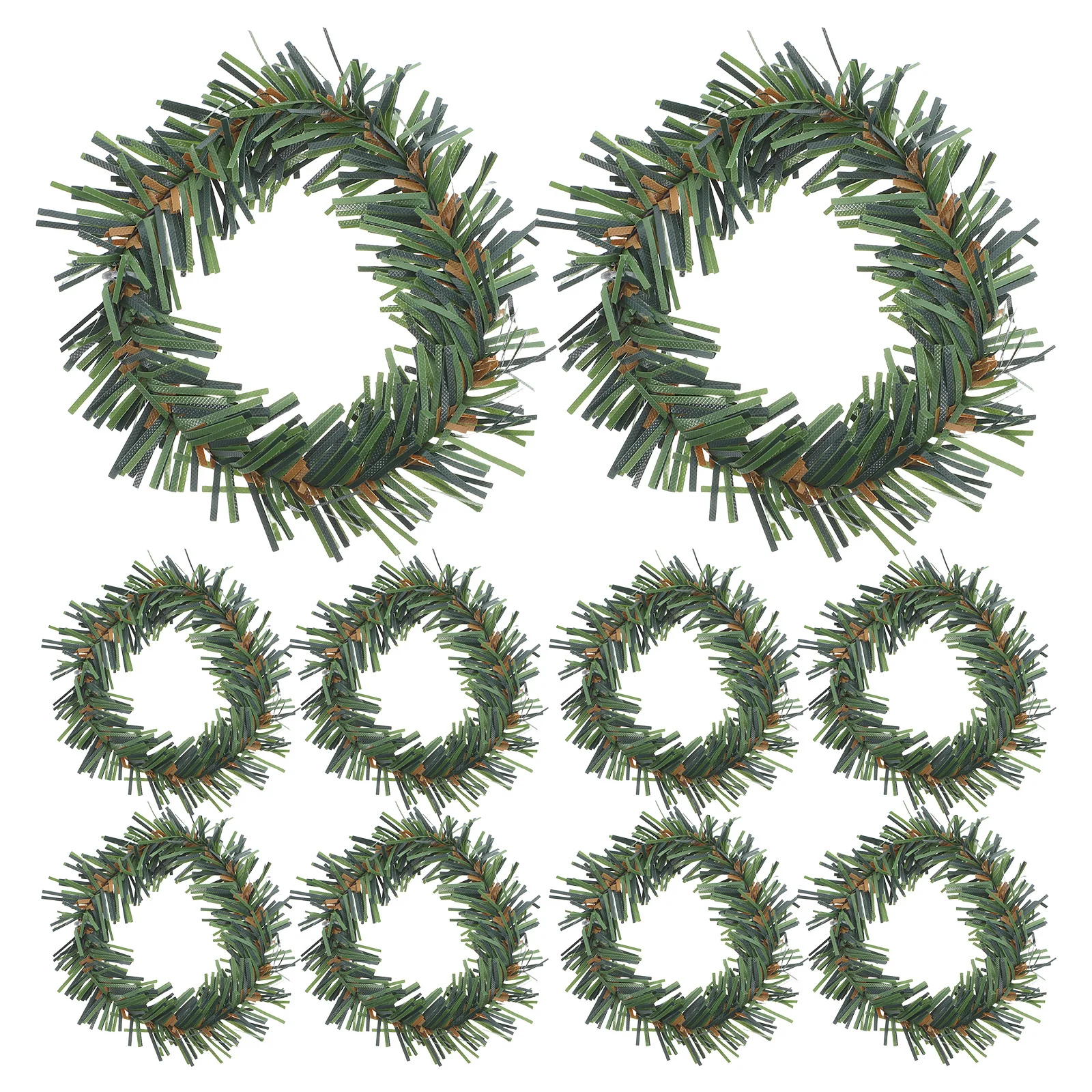 24Pcs Festive Christmas Napkin Rings Wreath Design Artificial Greenery Holders for Holiday Easter Spring Party Decor Dining
24Pcs Festive Christmas Napkin Rings Wreath Design Artificial Greenery Holders for Holiday Easter Spring Party Decor Dining