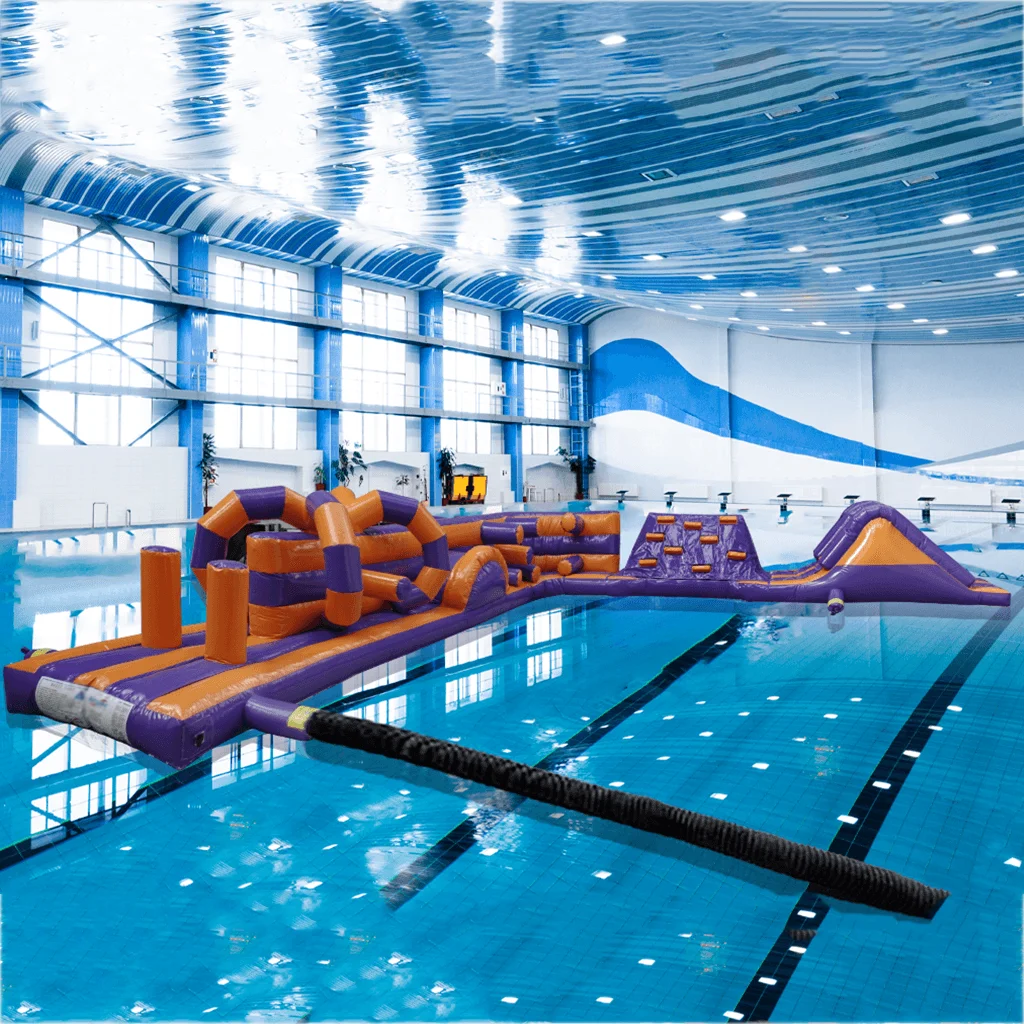 Guaranteed Quality Air-blower Inflatable Obstacle Course Floating Water Park China Factory
Guaranteed Quality Air-blower Inflatable Obstacle Course Floating Water Park China Factory