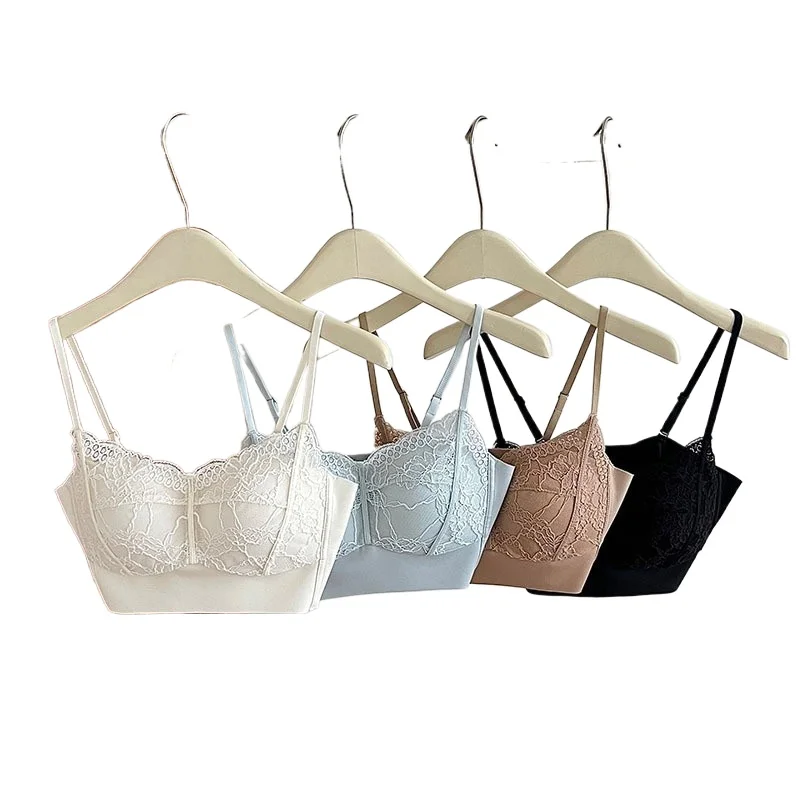 KUCLUT Summer Strap Comfortable Bra Small Chest Gathered Visual Large Palm Cup Beautiful Back Seamless Breathable Wireless
KUCLUT Summer Strap Comfortable Bra Small Chest Gathered Visual Large Palm Cup Beautiful Back Seamless Breathable Wireless