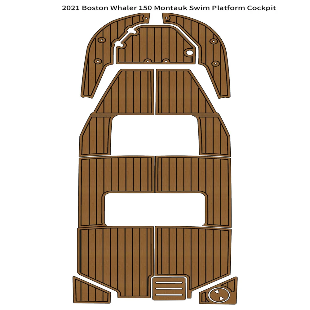 Boston Whaler 150 Montauk Swim Platform 2021, коврик для кокпита, лодка, пена EVA, искусственный тиковый напольный коврик SeaDek, стиль MarineMat, самоклеящийся
Boston Whaler 150 Montauk Swim Platform 2021, коврик для кокпита, лодка, пена EVA, искусственный тиковый напольный коврик SeaDek, стиль MarineMat, самоклеящийся