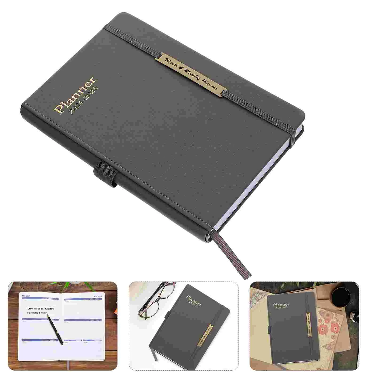 2024 25 A5 Gray PU 18 Month Weekly Planner Notebook Smooth Paper Business Travel Office Daily Schedule Notepad
2024 25 A5 Gray PU 18 Month Weekly Planner Notebook Smooth Paper Business Travel Office Daily Schedule Notepad