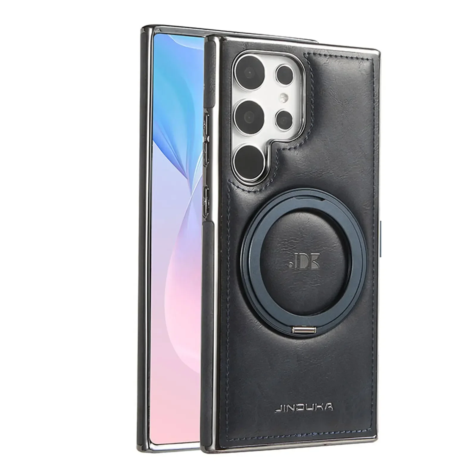 Кожаный чехол для телефона с магнитной подставкой для Samsung Galaxy S24 S23 Plus S22 Ultra A05 A25 A35 A15 A53, противоударный чехол
Кожаный чехол для телефона с магнитной подставкой для Samsung Galaxy S24 S23 Plus S22 Ultra A05 A25 A35 A15 A53, противоударный чехол