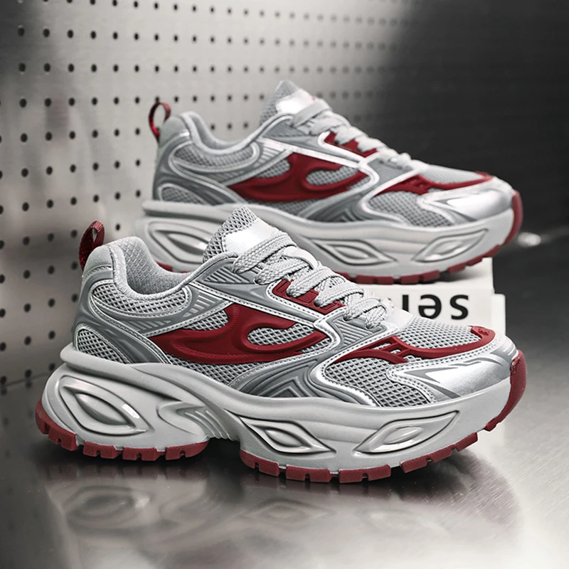 2025 Summer New Breathable Mesh Versatile Thick-Soled Sneakers Trendy High-End Casual Shoes Fashionable Dad Shoes
2025 Summer New Breathable Mesh Versatile Thick-Soled Sneakers Trendy High-End Casual Shoes Fashionable Dad Shoes