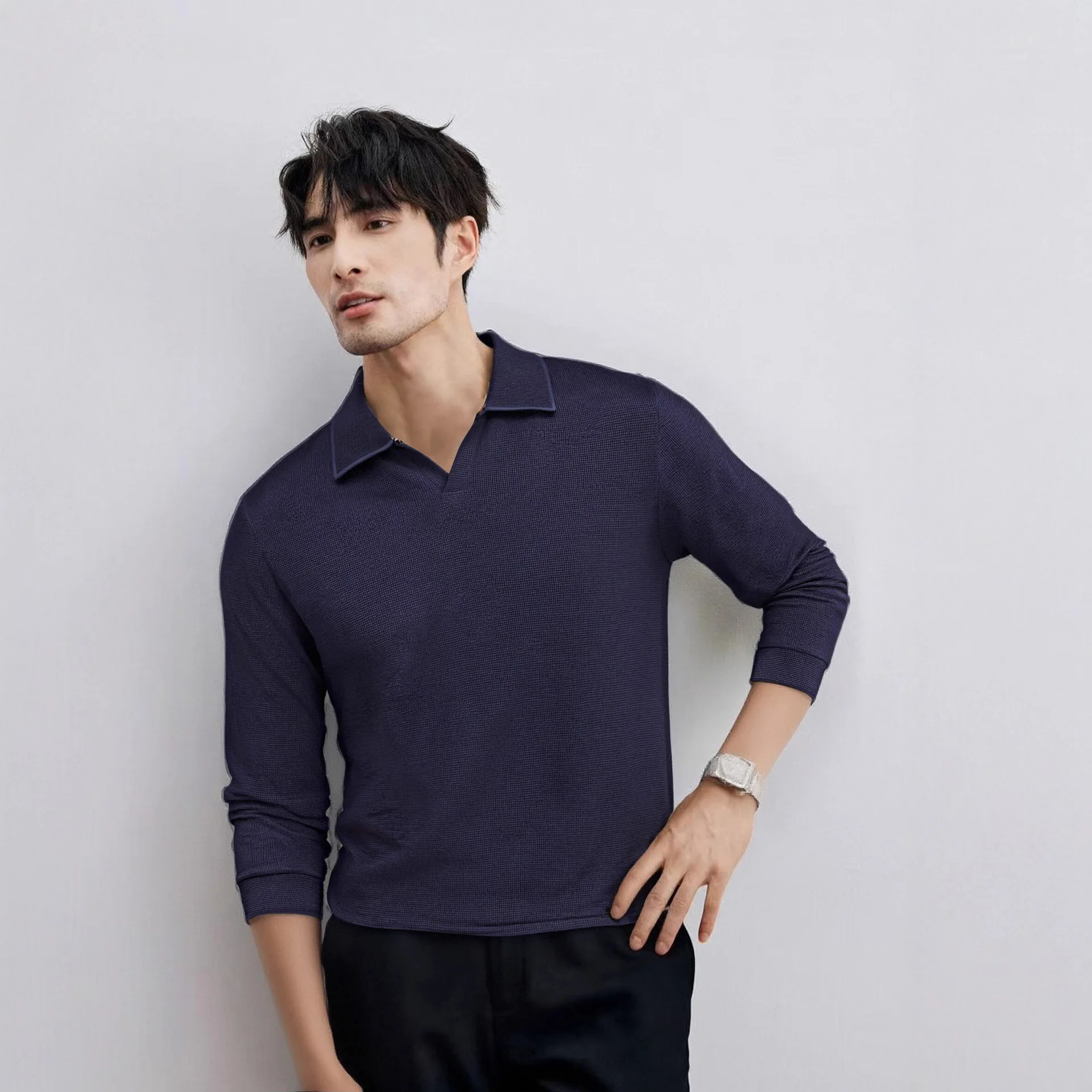 Casual Shirt Men's Loose Fit Classic Collar Base Layer Top Trendy Autumn Wear Polyester Fiber Standard Thickness
Casual Shirt Men's Loose Fit Classic Collar Base Layer Top Trendy Autumn Wear Polyester Fiber Standard Thickness