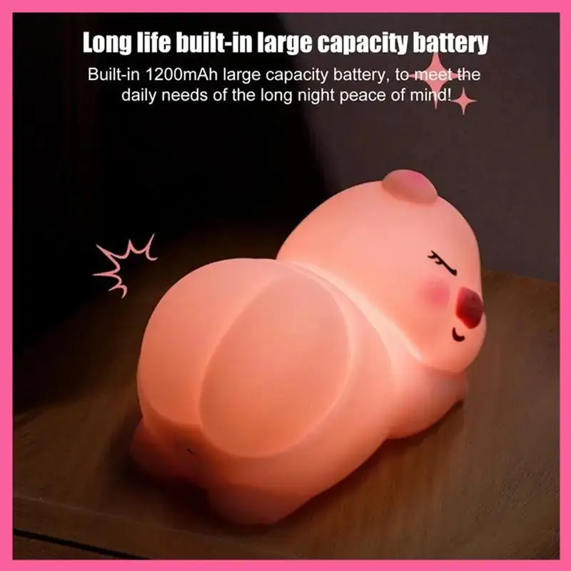 ABNM Night Light For Kids Bedside Nightstand Lights Bedside Lights For Bedroom Touch Led Animal Lights Rechargeable Sleeping
ABNM Night Light For Kids Bedside Nightstand Lights Bedside Lights For Bedroom Touch Led Animal Lights Rechargeable Sleeping