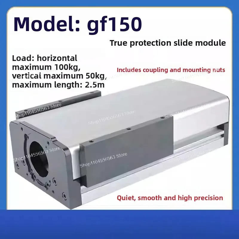 Модуль линейной направляющей GF150 с шарико-винтовой передачей, полностью герметичный, пылезащищенный, для тяжелых условий эксплуатации, одноканальный манипулятор-портал
Модуль линейной направляющей GF150 с шарико-винтовой передачей, полностью герметичный, пылезащищенный, для тяжелых условий эксплуатации, одноканальный манипулятор-портал