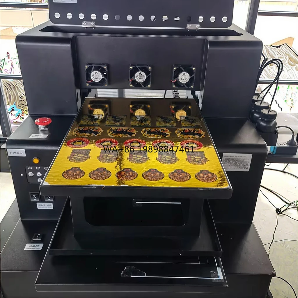 A3 A4 UV Flatbed Varnish Printer Set New Condition AB Film Automatic for Phone Cases Bottles Glasses Metal Stickers Using UV Ink
A3 A4 UV Flatbed Varnish Printer Set New Condition AB Film Automatic for Phone Cases Bottles Glasses Metal Stickers Using UV Ink