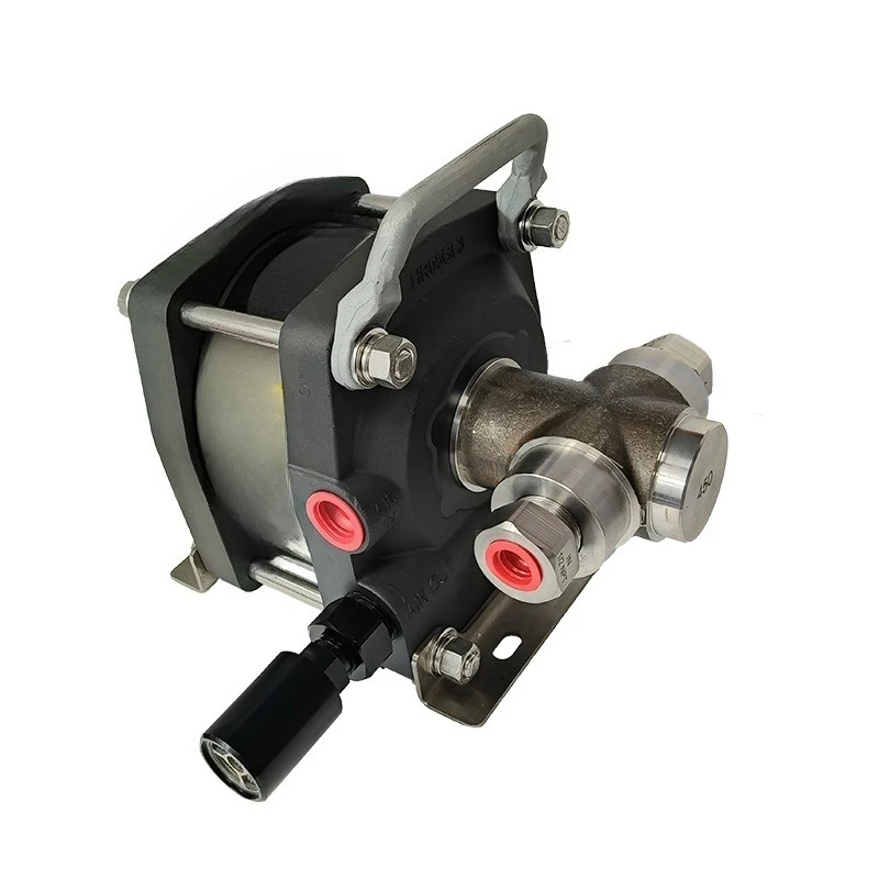 Pneumatic liquid pump Pneumatic hydraulic oil high pressure detection pump for valves or pipes in the chemical industry
Pneumatic liquid pump Pneumatic hydraulic oil high pressure detection pump for valves or pipes in the chemical industry