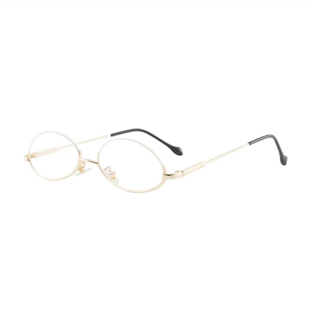 New Without Lens Y2K Half Frame Glasses Chic Harajuku Vintage Fashion Decoration Glasses Metal Photography Fake Glasses Girls
New Without Lens Y2K Half Frame Glasses Chic Harajuku Vintage Fashion Decoration Glasses Metal Photography Fake Glasses Girls