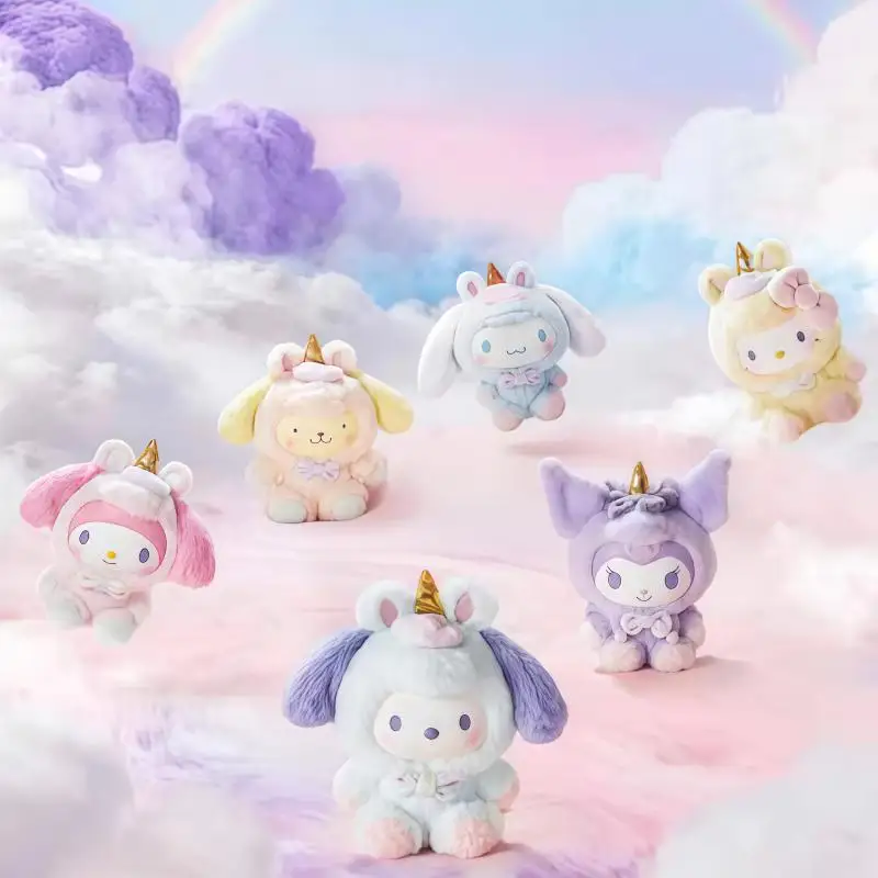 100% Оригинальная коллекционная плюшевая фигурка MINISO Blind Box Sanrio Dreamy Unicorn Series, сюрприз-подарок
100% Оригинальная коллекционная плюшевая фигурка MINISO Blind Box Sanrio Dreamy Unicorn Series, сюрприз-подарок