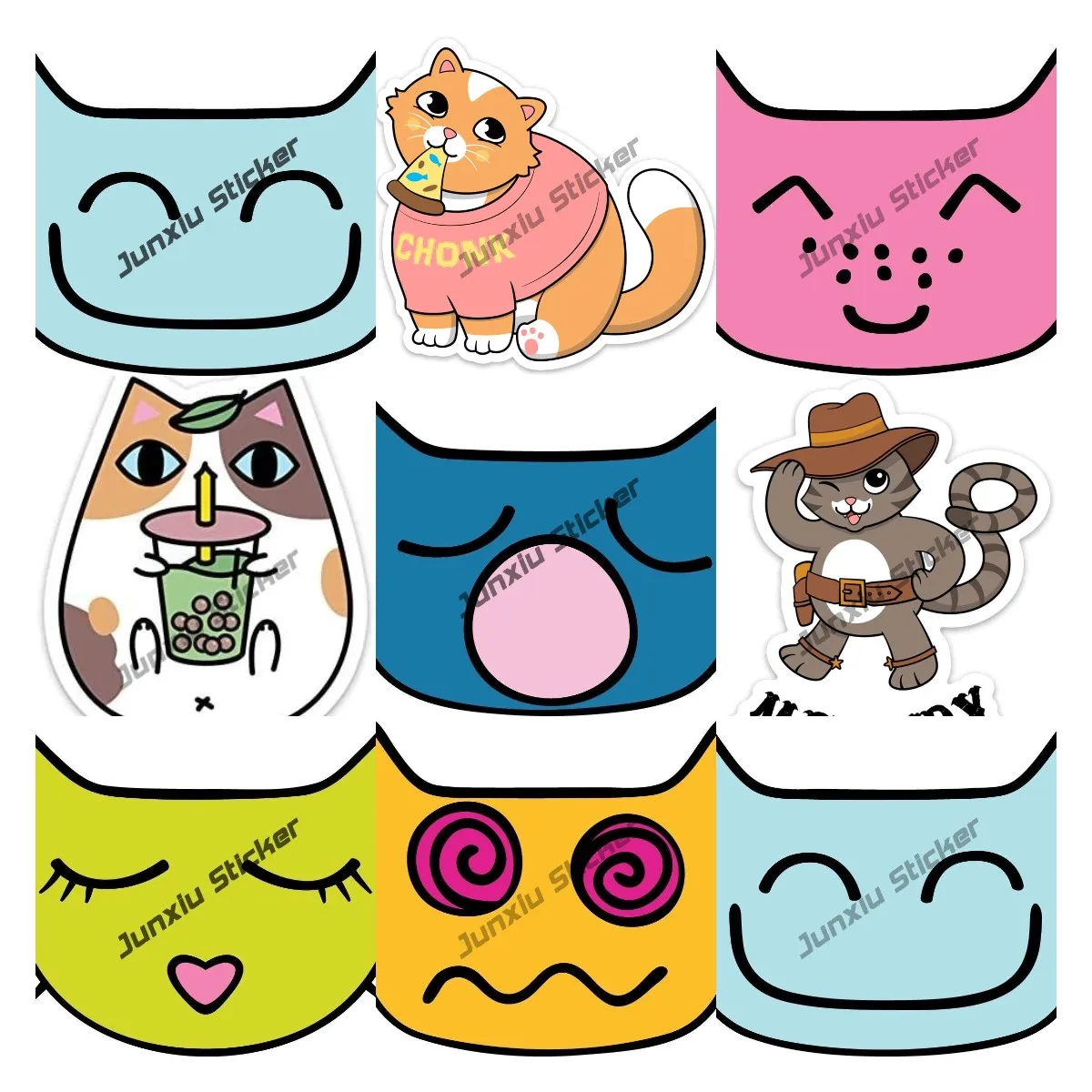 Cute Hippie Hippie Kitty Line Kitty Boho Art Pattern Graffiti Car Stickers Bumper Cover Scratches Sunscreen Decal Decoration
Cute Hippie Hippie Kitty Line Kitty Boho Art Pattern Graffiti Car Stickers Bumper Cover Scratches Sunscreen Decal Decoration