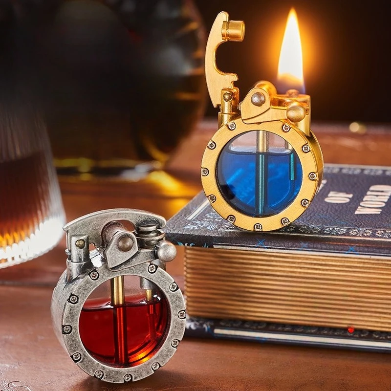 2026 Новая персонализированная визуальная прозрачная оконная масляная бак, металлический стержень управления, зажигалка, ветрозащитная зажигалка, подарок
2026 Новая персонализированная визуальная прозрачная оконная масляная бак, металлический стержень управления, зажигалка, ветрозащитная зажигалка, подарок