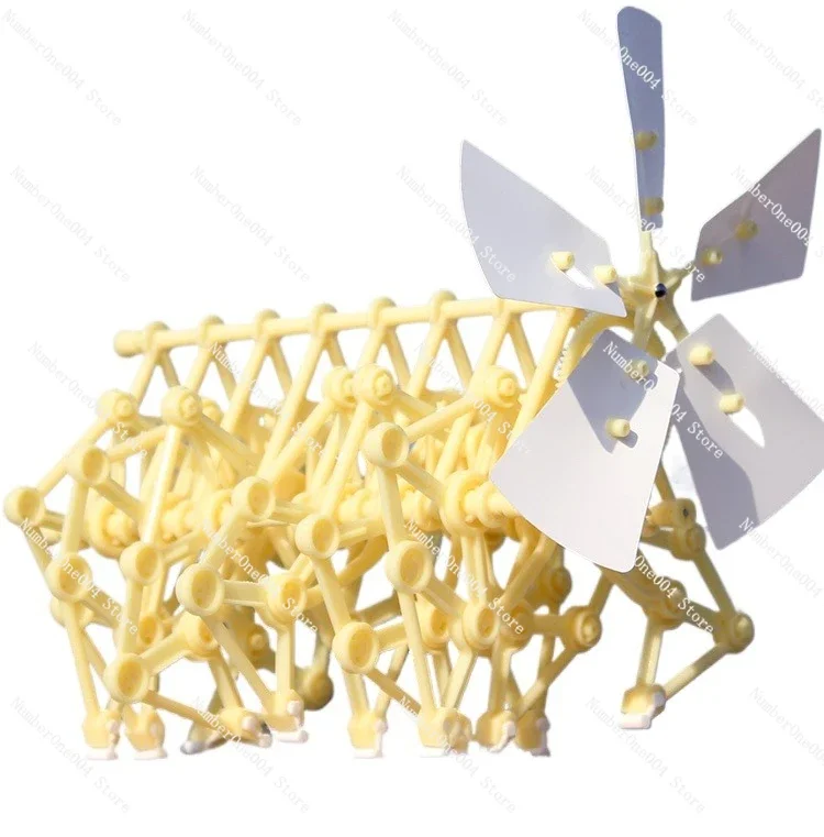 Wind-Powered DIY Kinetic Creature Kit STEM Building Toy for Kids Age 8 (Black Tech Inspired)
Wind-Powered DIY Kinetic Creature Kit STEM Building Toy for Kids Age 8 (Black Tech Inspired)