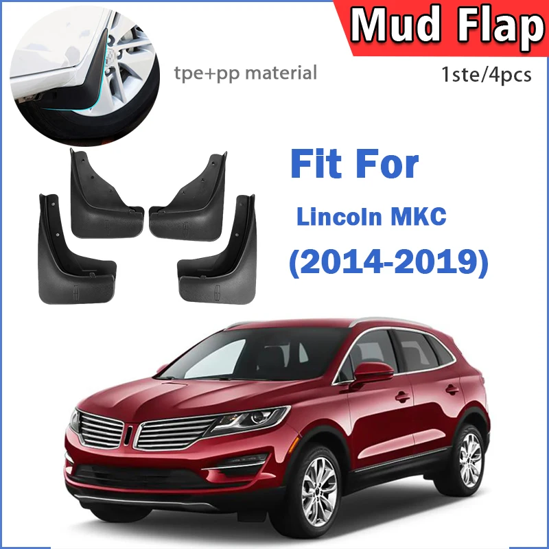 For Lincoln MKC 2014 2015 2016 2017 2018 2019 Mud Flap Guards Splash Mudguard Fender Mudflaps Car Accessories Front Rear 4PCS
For Lincoln MKC 2014 2015 2016 2017 2018 2019 Mud Flap Guards Splash Mudguard Fender Mudflaps Car Accessories Front Rear 4PCS