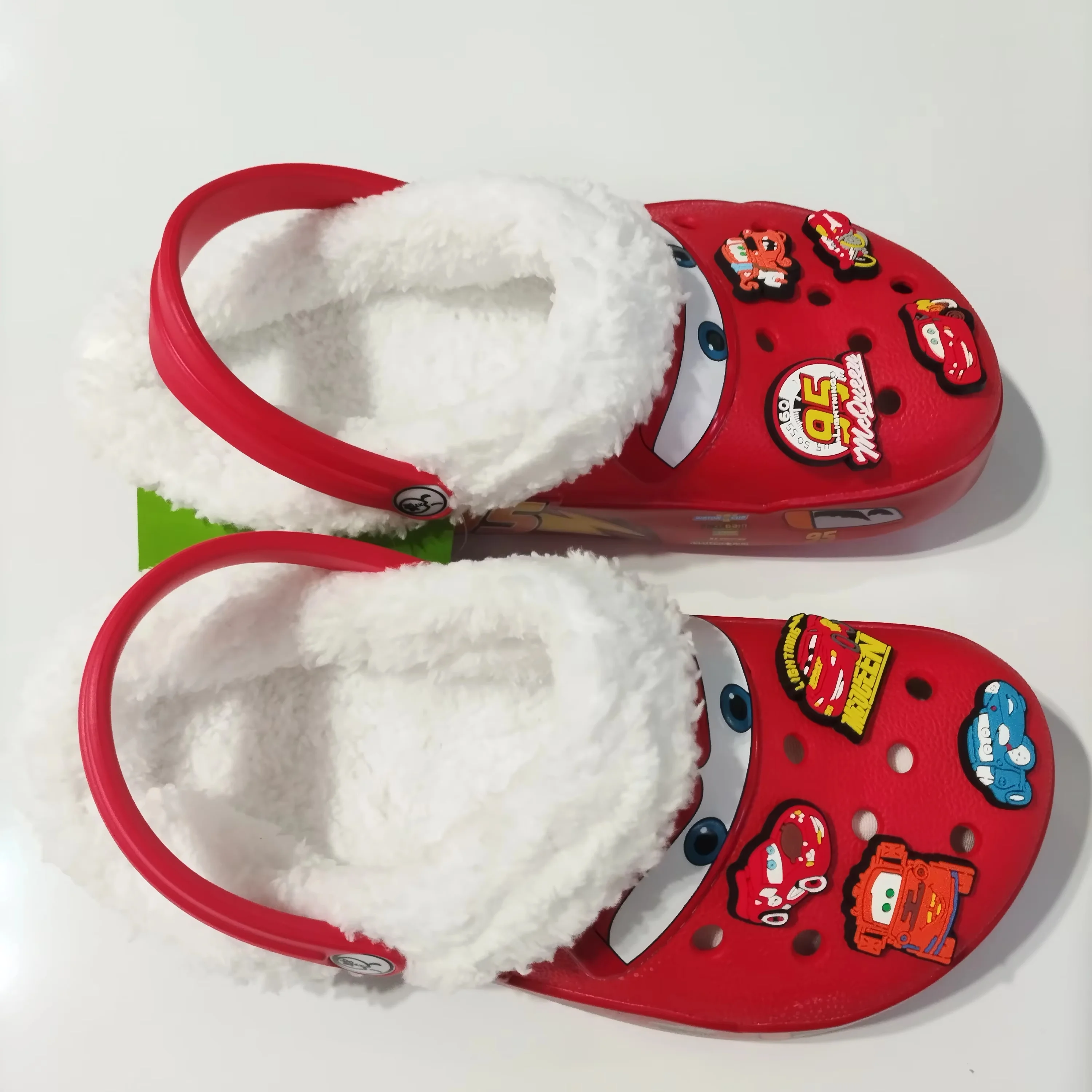 Mcqueens Pixar Cartoon Waterproof Add Plush Slippers Hole Sandals Kid Toys Outdoor Sand Sandals Casual Winter With Shoel Flower
Mcqueens Pixar Cartoon Waterproof Add Plush Slippers Hole Sandals Kid Toys Outdoor Sand Sandals Casual Winter With Shoel Flower