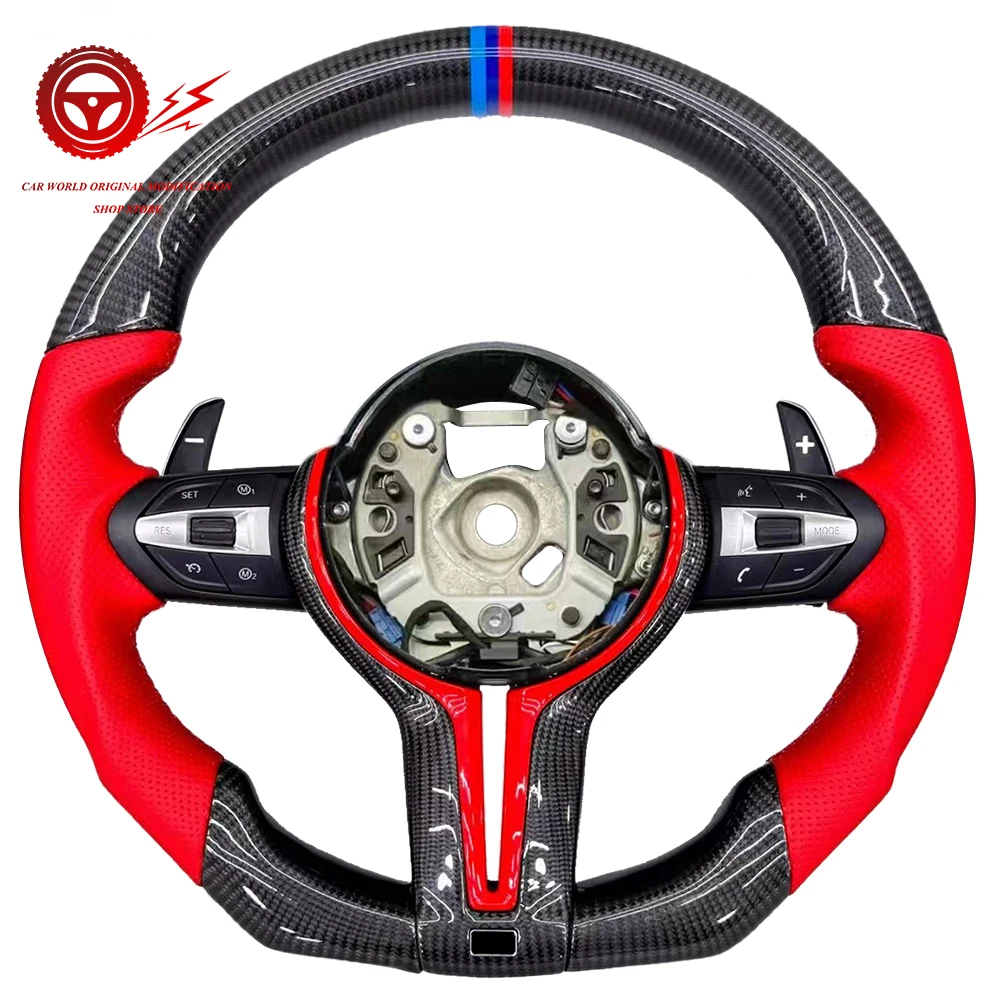 Кожаный руль из углеродного волокна в сборе, для BMW F30 F32 F10 F20 F82 E46 E60 E90 M2 M4 M5 M6 X3 X4
Кожаный руль из углеродного волокна в сборе, для BMW F30 F32 F10 F20 F82 E46 E60 E90 M2 M4 M5 M6 X3 X4
