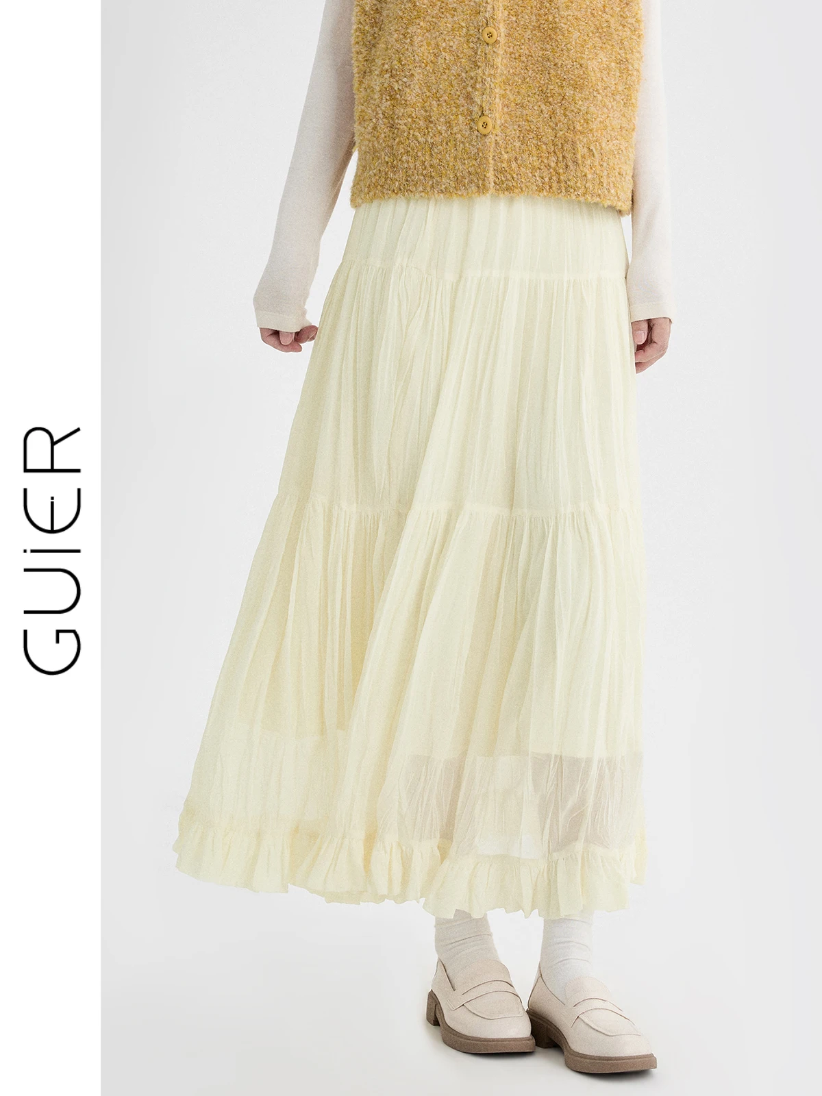 High Waist Gored Skirt Women's Spring 2026 New Sle Ele Lace Patchwork A-Line Skirt Casual Loose Fit Elastic Waist
High Waist Gored Skirt Women's Spring 2026 New Sle Ele Lace Patchwork A-Line Skirt Casual Loose Fit Elastic Waist