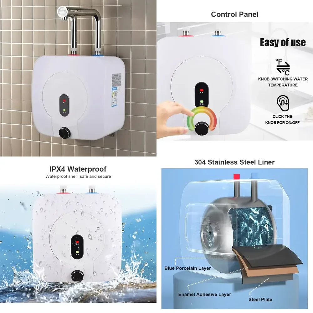 Portable Small Water Heater Shower Bathroom Electric Storage Water Heater
Portable Small Water Heater Shower Bathroom Electric Storage Water Heater