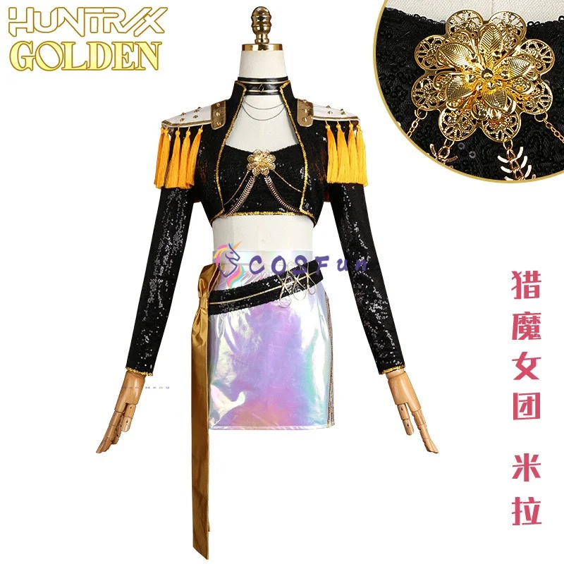 Mira Cosplay K Pop: Demon Hunters Costume Gorgeous Singing Suit Anime Character Prop Halloween Carnival Party COSFun 
Mira Cosplay K Pop: Demon Hunters Costume Gorgeous Singing Suit Anime Character Prop Halloween Carnival Party COSFun