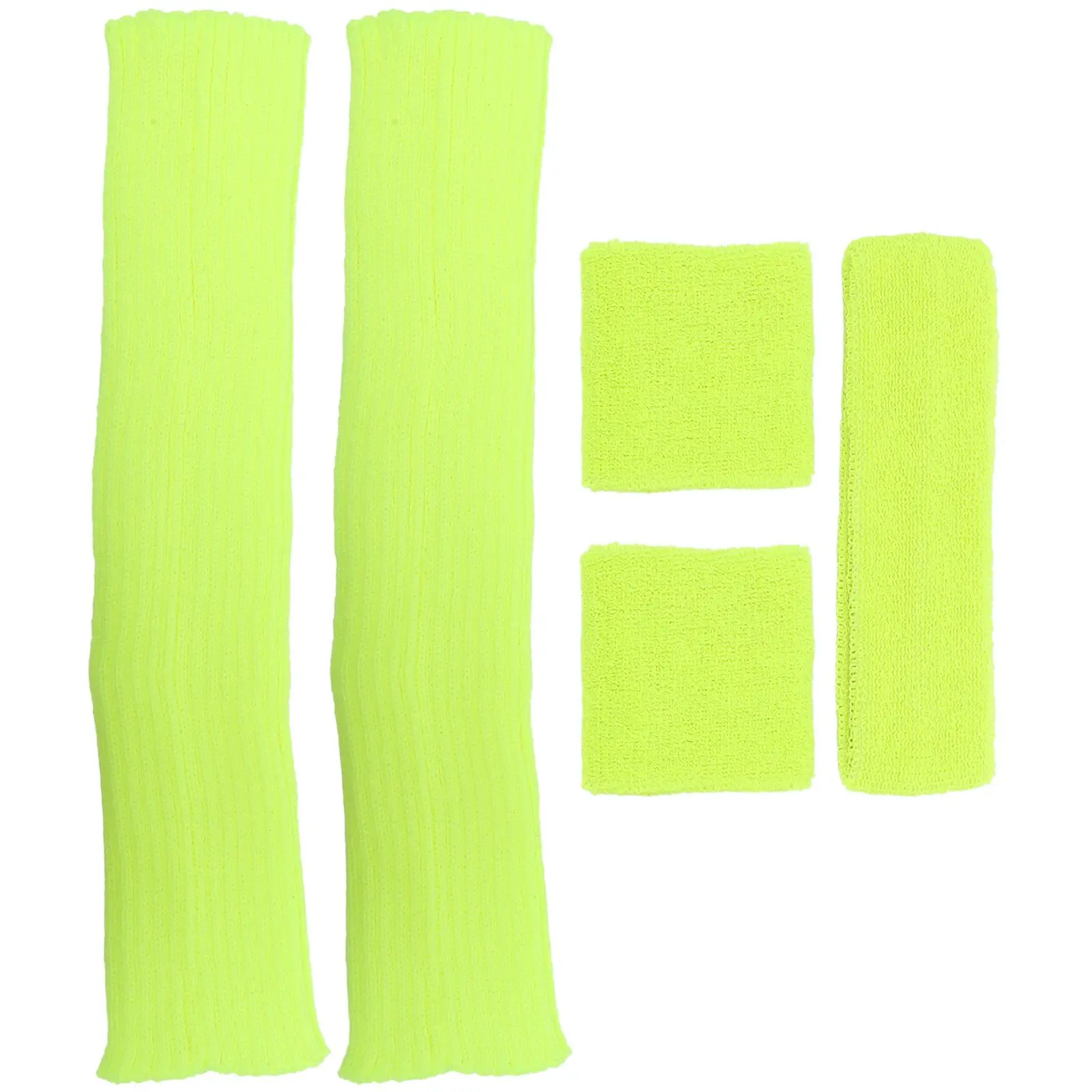 1 set Fluorescent Yellow Sports Headband Set Elastic Sweatbands Running Wristbands Leg Warmers Polyester Breathable Band
1 set Fluorescent Yellow Sports Headband Set Elastic Sweatbands Running Wristbands Leg Warmers Polyester Breathable Band