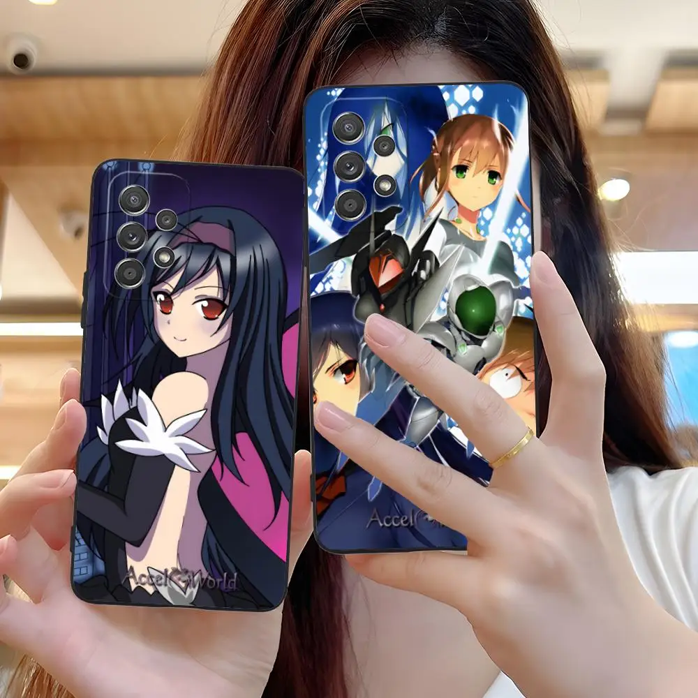 Accel World Kuroyukihime Phone Case for Samsung Galaxy M55 54 42 35 34 33 32 23 22 15 14 13 12 F55 5G Colour Printing Luxury
Accel World Kuroyukihime Phone Case for Samsung Galaxy M55 54 42 35 34 33 32 23 22 15 14 13 12 F55 5G Colour Printing Luxury