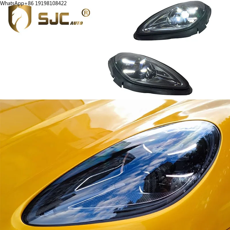 Автомобильные фары SJC для Porsche Macan 95B 2014-2020, матричные светодиодные фары, передние фонари
Автомобильные фары SJC для Porsche Macan 95B 2014-2020, матричные светодиодные фары, передние фонари