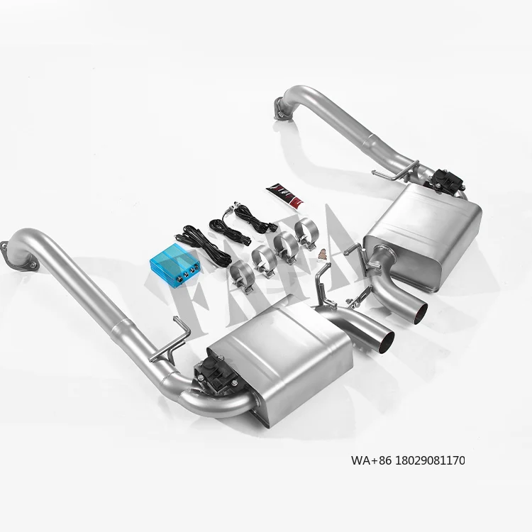 For 718 2.0T High-performance Exhaust System Rear Section Electric Valve Exhaust Pipe Muffler
For 718 2.0T High-performance Exhaust System Rear Section Electric Valve Exhaust Pipe Muffler