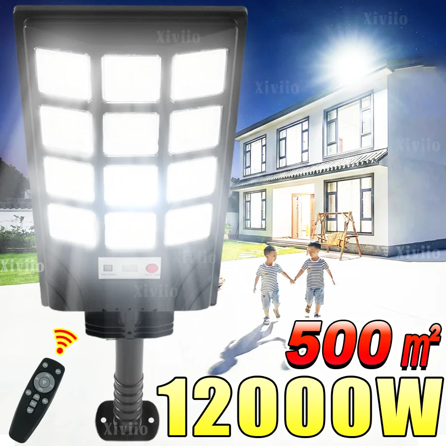 2026 Newly Outdoor Solar Lamp 12000W LED Ultra-Bright Solar Light With Inductive Courtyard Lights 3 Modes Street Garden Lanterns
2026 Newly Outdoor Solar Lamp 12000W LED Ultra-Bright Solar Light With Inductive Courtyard Lights 3 Modes Street Garden Lanterns