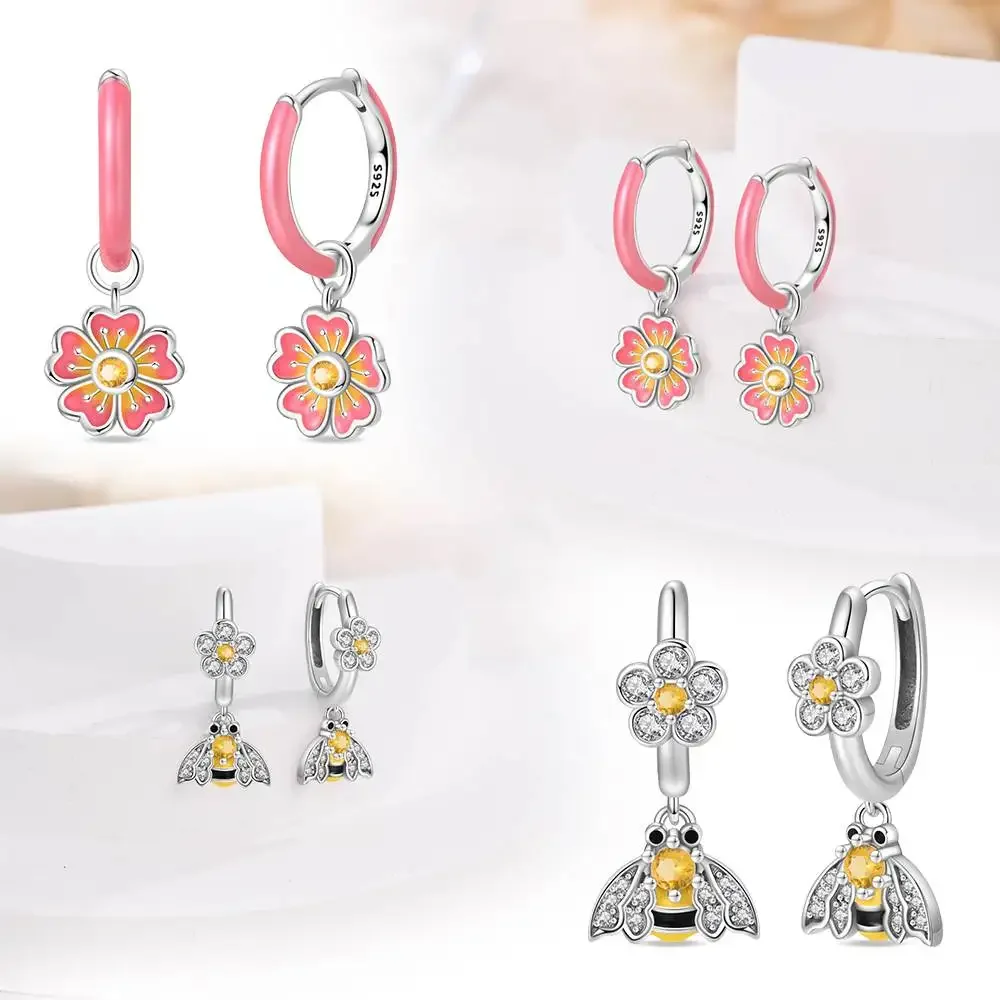 Серьги из стерлингового серебра 925 пробы, серьги с цветком персика для женщин, свадебные и помолвочные очаровательные серьги, ювелирные изделия, подарок
Серьги из стерлингового серебра 925 пробы, серьги с цветком персика для женщин, свадебные и помолвочные очаровательные серьги, ювелирные изделия, подарок