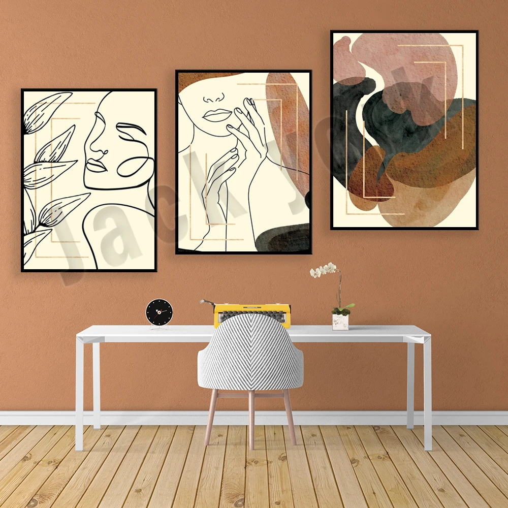 Ladies Line Art Print, Boho Neutral Abstract Line Art Canvas Painting Poster Scandinavian Wall Decor
Ladies Line Art Print, Boho Neutral Abstract Line Art Canvas Painting Poster Scandinavian Wall Decor