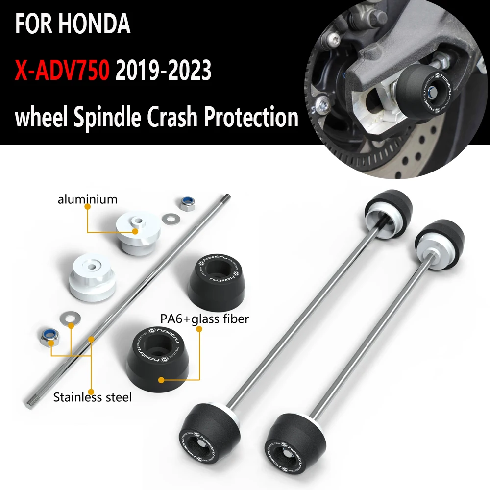 For Honda X-ADV750 2019-2023 Motorcycle Protector Wheel Hub Anti-Collision Front Rear Axle Fork Crash Sliders
For Honda X-ADV750 2019-2023 Motorcycle Protector Wheel Hub Anti-Collision Front Rear Axle Fork Crash Sliders
