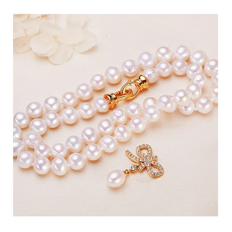 Jewelry Butterfly Nearly Round Freshwater Pearl Necklace Neck Chain Collarbone Chain for Girlfriend
Jewelry Butterfly Nearly Round Freshwater Pearl Necklace Neck Chain Collarbone Chain for Girlfriend