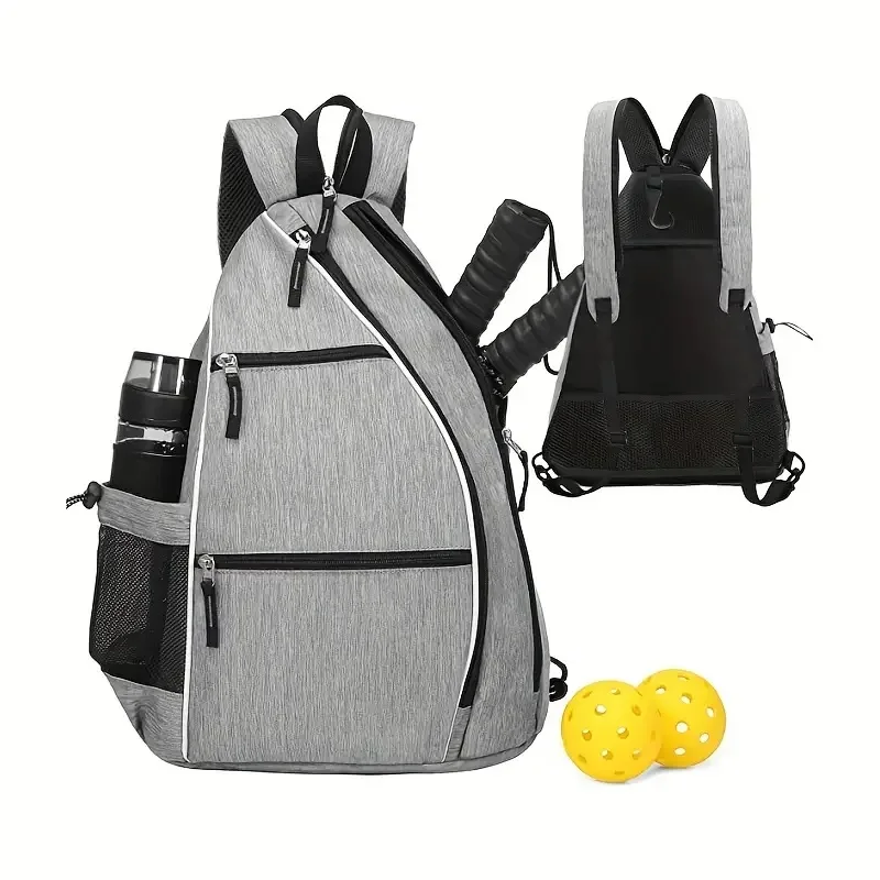1PC Sports Pickleball Bag - Unisex Backpack - Official Adjustable Sling Bag of U.S Open Pickleball Championships - Gray/G
1PC Sports Pickleball Bag - Unisex Backpack - Official Adjustable Sling Bag of U.S Open Pickleball Championships - Gray/G