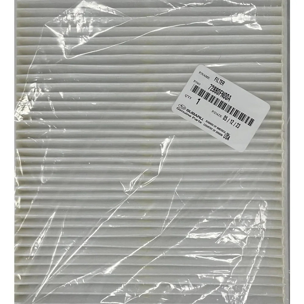Cabin Air Filter for 2024 2025 Crosstrek Impreza and 2025 Forester OEM 72880FN100 72880FN00A
Cabin Air Filter for 2024 2025 Crosstrek Impreza and 2025 Forester OEM 72880FN100 72880FN00A