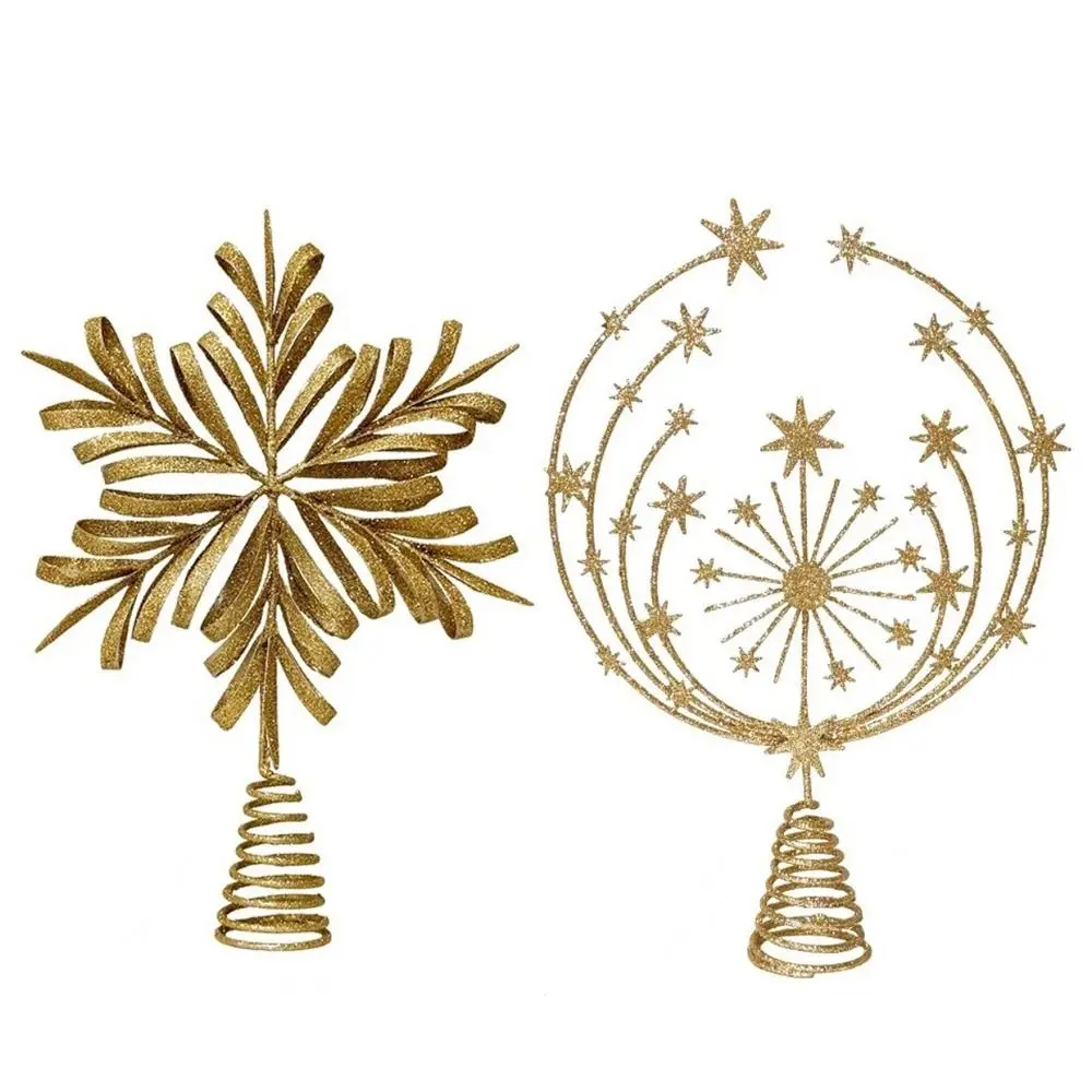 Топпер для рождественской елки со звездами, железное рождественское украшение, блестящие украшения для рождественской елки, полые товары для вечеринок, украшения в виде снежинок
Топпер для рождественской елки со звездами, железное рождественское украшение, блестящие украшения для рождественской елки, полые товары для вечеринок, украшения в виде снежинок