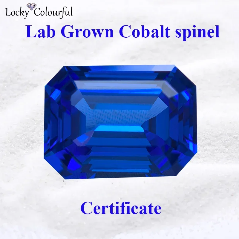 Lab Grown Cobalt Spinel Emerald Cut Blue Demon Color Charms beads VVS1 for DIYJewelry Making Material Selectable AGL Certificate
Lab Grown Cobalt Spinel Emerald Cut Blue Demon Color Charms beads VVS1 for DIYJewelry Making Material Selectable AGL Certificate