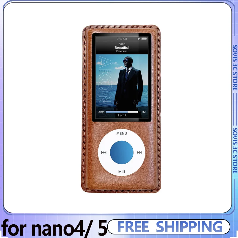Portable Media Player Protective Cover Leather Handmade Custom DIY Protective Case for Nano 4/nano 5 Gifts
Portable Media Player Protective Cover Leather Handmade Custom DIY Protective Case for Nano 4/nano 5 Gifts